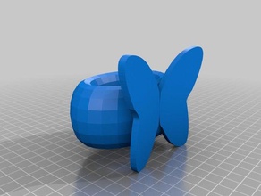 kelebek bilezik 3d print model - Mito3D
