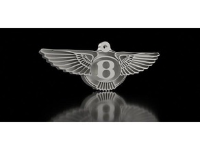 bentley keychain 3d printing sexy 3d print model - Mito3D
