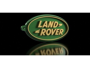 land rover chaveiro A impressão 3d chaveiros nerd sexy 3d print model - Mito3D