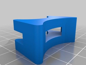 supporto palo rete sicurezza tappeto elastico les pièces de rechange 3d print model - Mito3D