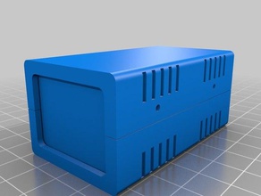 caixa temp l'elettronica su misura 3d print model - Mito3D