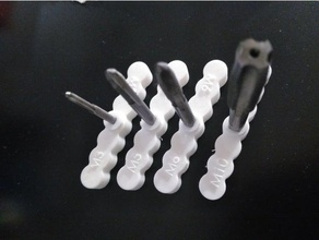 iplik kolu dokunun el aletleri iş parçacığı aracı araçlar 3d print model - Mito3D