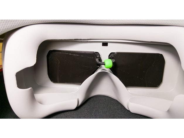 protective lens covers dji goggles r c vehicles cap cover protector 3D print model - Mito3D