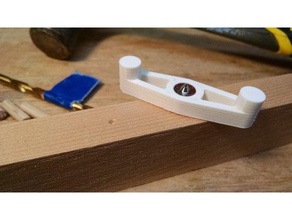 centro finder tassello utensili a mano 3d print model - Mito3D