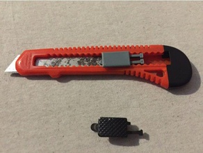 coltello dispositivo di scorrimento della lama titolare utensili a mano 3d print model - Mito3D