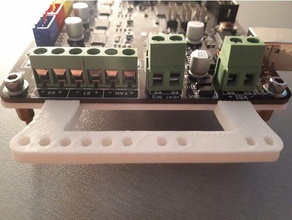 tevo tarantula mks-board-Kabel-Zugentlastung 3d-drucken board Kabel Kabel-Halter Kabel-management mks die Zugentlastung 3d print model - Mito3D
