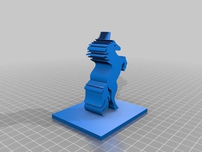 unicorn stand 3d printing 3d print model - Mito3D