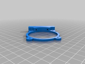 y-axis motor cooling fan bracket anet a6 3d printer accessories 3d print model - Mito3D