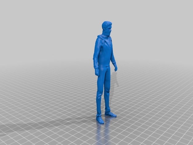 chimere homme 016 Skulpturen 3D print model - Mito3D