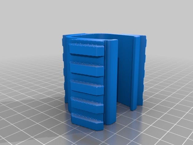 tri-schiene ruger 10 22 sport & im freien 10-22 rail 3D print model - Mito3D