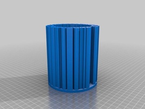 pi lápiz de la copa oficina personalizado 3d print model - Mito3D