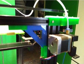 tronxy x5s inside 90 3d printer parts 3d print model - Mito3D