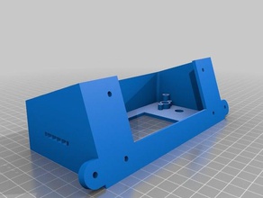 face down folgertech kossel 2020 smart lcd controller enclosure 3d printer parts 3d print model - Mito3D