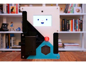 selfiebot - paredes asas la electrónica adafruit de cámara impresora raspberry pi caso selfie 3d print model - Mito3D