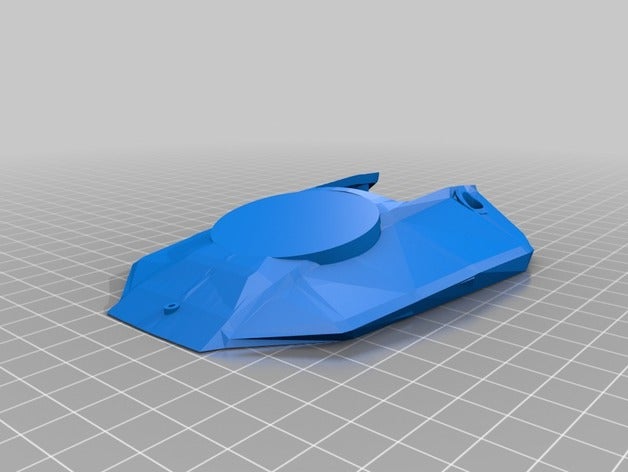 la couverture de tête gps boîte dji comme drone pliable cadre mavic clone le bricolage pro 3D print model - Mito3D