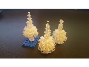 lego pine tree construction toys christmas compatible 3d print model - Mito3D