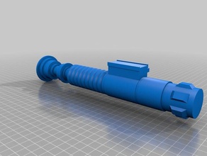 luke skywalker's lightsaber 3d printing model skywalker star wars 3d print model - Mito3D