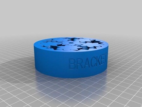 bracket pro gear bearing mechanical toys customized 3d print model - Mito3D
