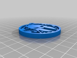 spartan race keychain 3d printing 3d print model - Mito3D