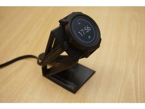 ticwatch e charge stand diy 3d print model - Mito3D