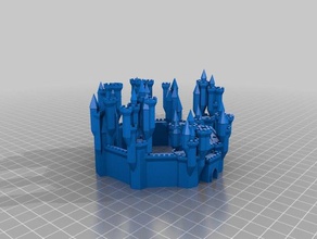 jurganotz secture Burg Gebäude & Strukturen kundengebundene 3d print model - Mito3D