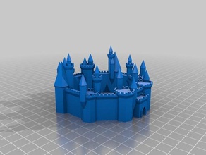 jurganotz secturte Burg 2 Gebäude & Strukturen kundengebundene 3d print model - Mito3D