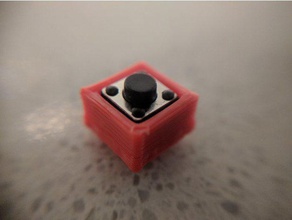 5mm button holder enclosure part diy 3d print model - Mito3D