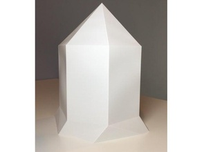 quartz cryastal sculptures art le cristal moderne rock 3d print model - Mito3D
