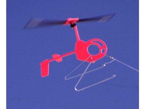helikopter - gyro uçurtma spor ve açık hava 3d print model - Mito3D