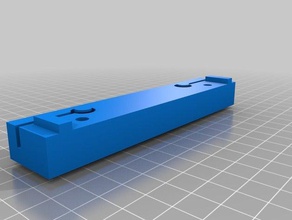 fabworks fwx-b2020 x axis belt holder 3d printing 3d print model - Mito3D