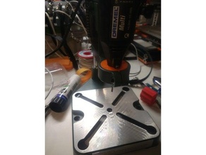 dremel 43mm Kragen-adapter tools Zubehör 3d print model - Mito3D