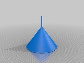 my customized parametric funnel2 kitchen & dining 3d print model - Mito3D