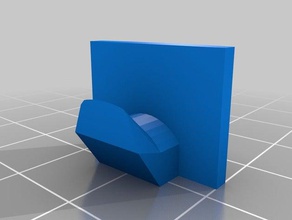 piccoli ganci piatto superfici cilindriche organizzazione hook turno gancio a parete 3d print model - Mito3D