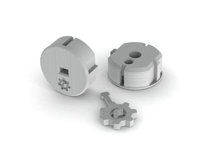 Schutzabdeckung ac line baby-Schutz-Stecker cee 7 Haushalt versorgt cover Schutz Kappe socket 3d print model - Mito3D