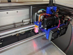 flexion extruder bltouch mount 3d printer parts 3d print model - Mito3D