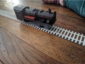 train rails construction toys 3d print model - Mito3D