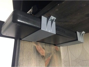 shelf mount cocraft caliper tool holders & boxes digital 3d print model - Mito3D