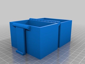 personalizzato fibbia scatola stampabile in un pezzo 01 Stampa 3d prove su misura 3d print model - Mito3D