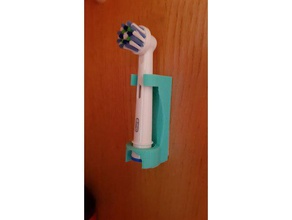3d printed toothbrush holder oral b printing oral-b oralb 3d print model - Mito3D
