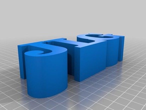 jlg - jess personnalisé 3d print model - Mito3D