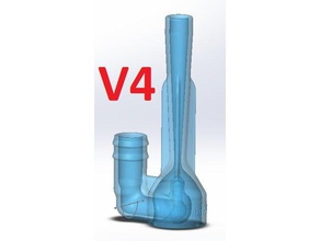 water venturi pump v4 ejector eductor outdoor & garden submersible 3d print model - Mito3D