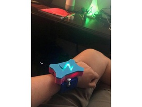 matt's cuff bracelets lulzbot taz6 3d print model - Mito3D
