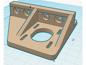 tevo tarantula - reinforced z motor mount 3d printer parts 3d print model - Mito3D