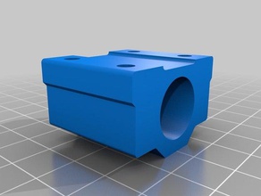 scs8uu court scs8luu longues boîtes L'imprimante 3d de pièces les roulements scl8uu 3d print model - Mito3D