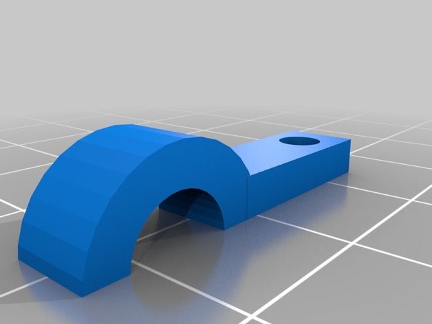 led de clip Impresora 3d accesorios 3D print model - Mito3D