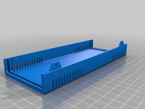 caja buzon sin pies pcb184x74 5x40 la electrónica personalizado 3d print model - Mito3D