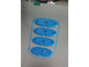 slingshot pouch stencil toys & games 3d print model - Mito3D