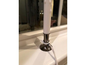 window candle clip decor 3d print model - Mito3D