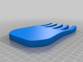 Salat-Hände Küche und Esszimmer 3d print model - Mito3D
