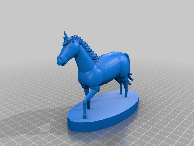 unicorn 3d printing 3D print model - Mito3D